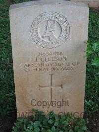 Dar Es Salaam War Cemetery - Gleeson, J